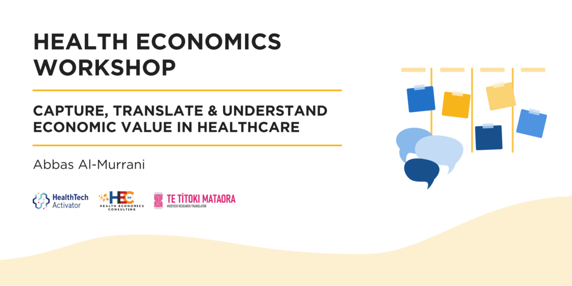 healthtech activator health economics workshop